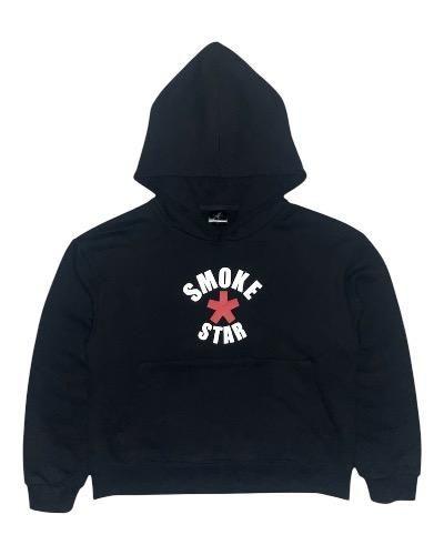 [SMOKEASTAR] Crimson Heart Hoodie (Black)
