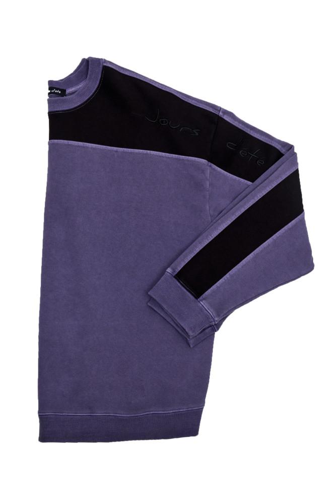 Joursdete logo sweat shirt_purple
