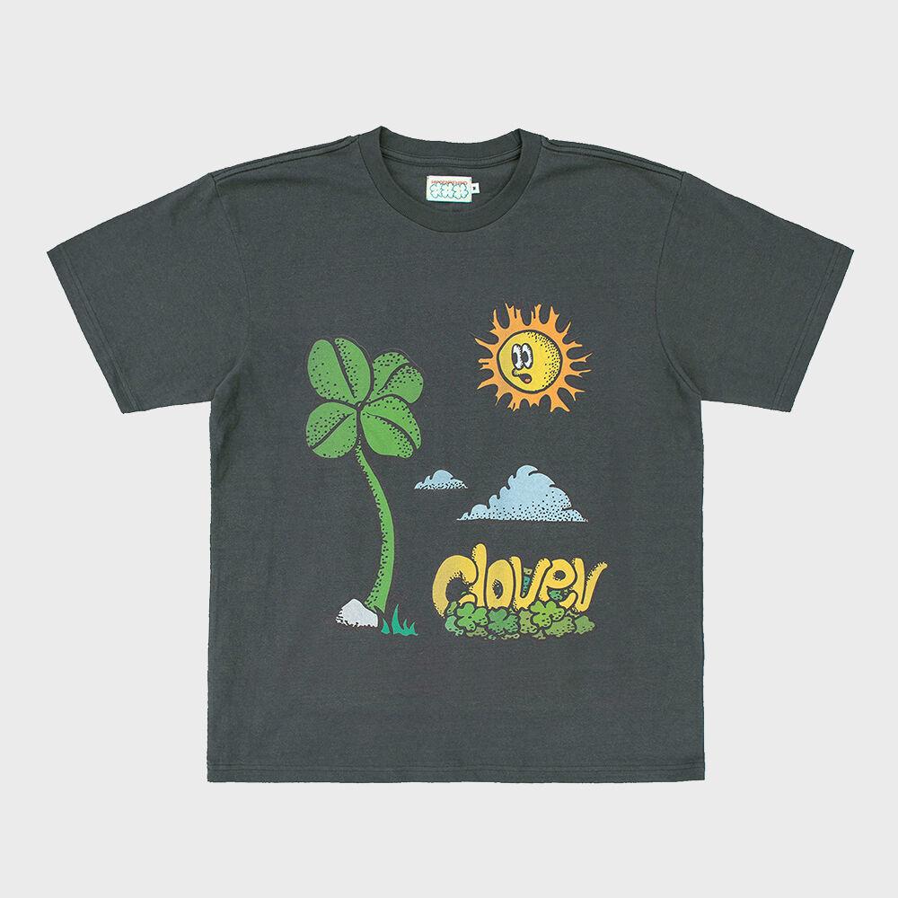 더 그린 빌리지 티셔츠 (charcoal)