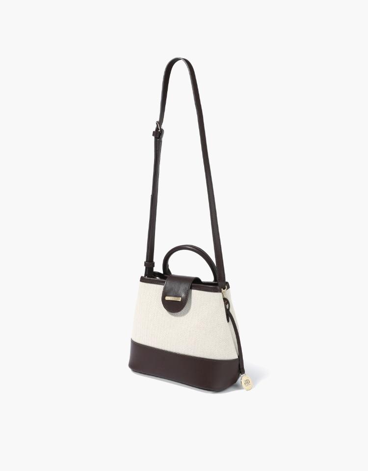 town bag (mini-tote) - brown
