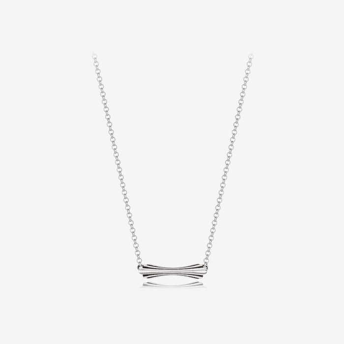 [빠른배송][BTS 진 착용] 라 므아르 실버 목걸이 JDENTXS13XX