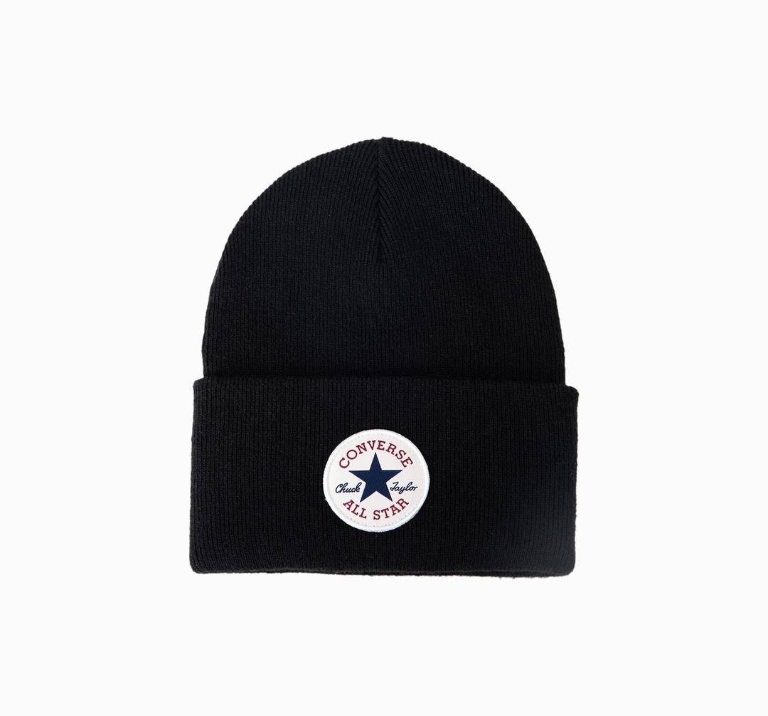 척 패치 비니 블랙