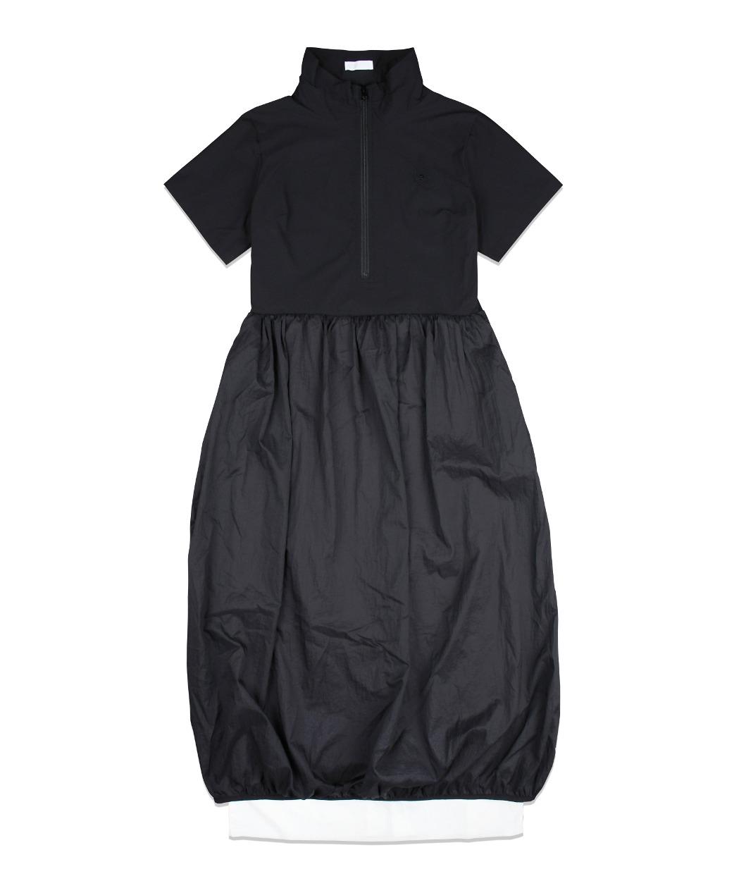 KIT BLOW HALF ZIP-UP LONG OPS (BLACK)