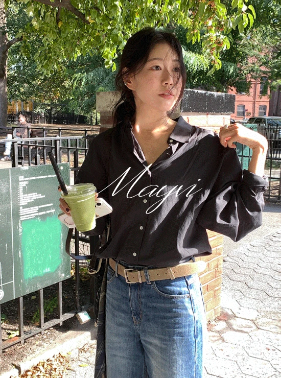 [윈터비❄️/Mayvi] Danse 여리핏 셔츠 (4 color)