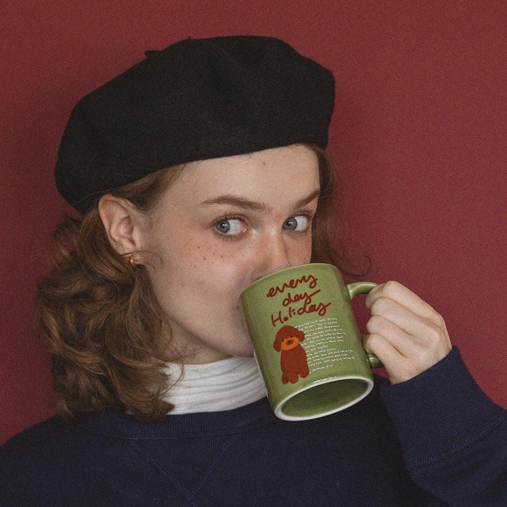 [momur weekend] 홀리데이 머그컵_브로콜리