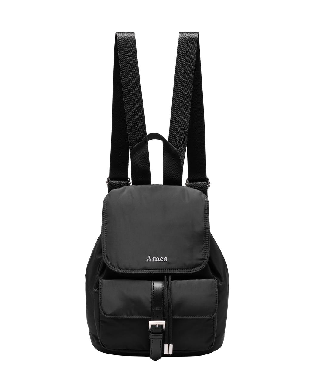 BASIC LOGO BACKPACK BLACK (AM2EFUAB51A)