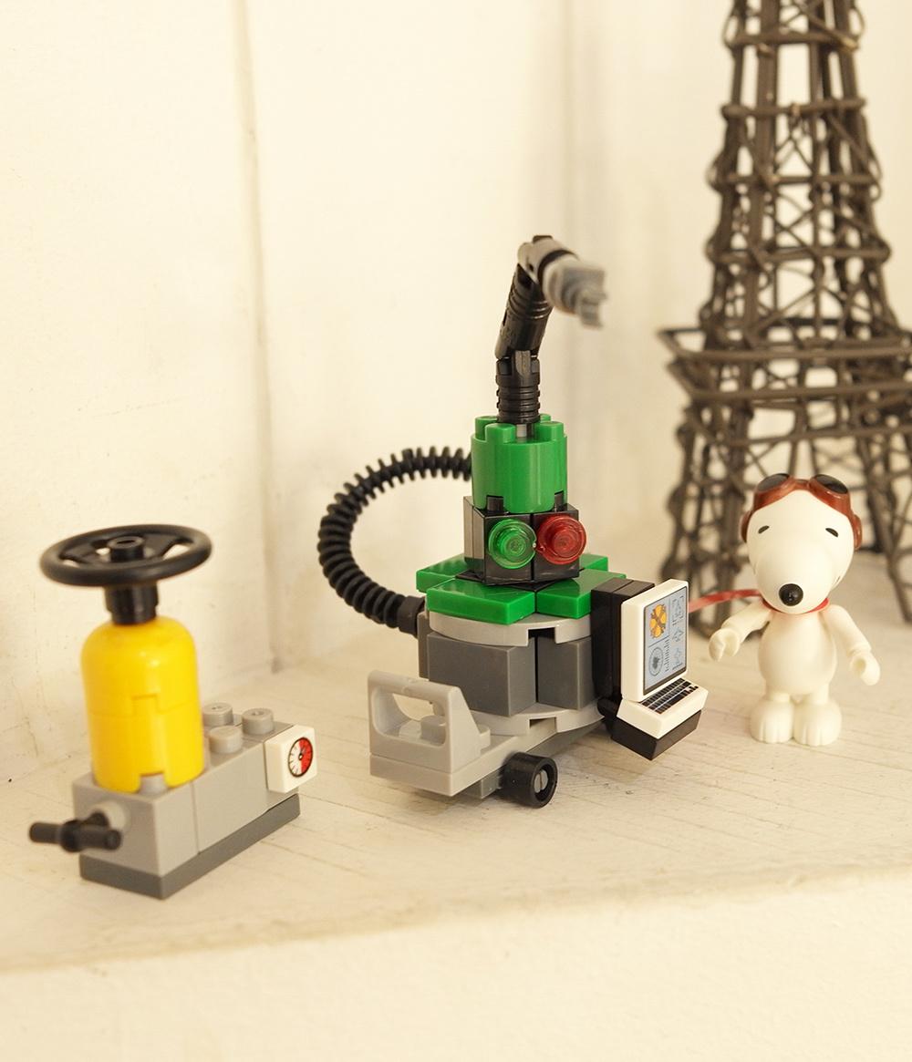 피넛츠(스누피) 블록 : Flying Ace 비행기 정비소