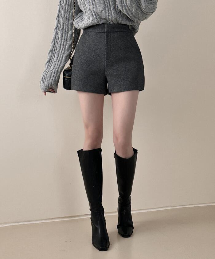 휴지마켓 [골반UP!/도톰해요] 쿠앤크 기모 히든 후크 숏 팬츠,반바지 - 3color