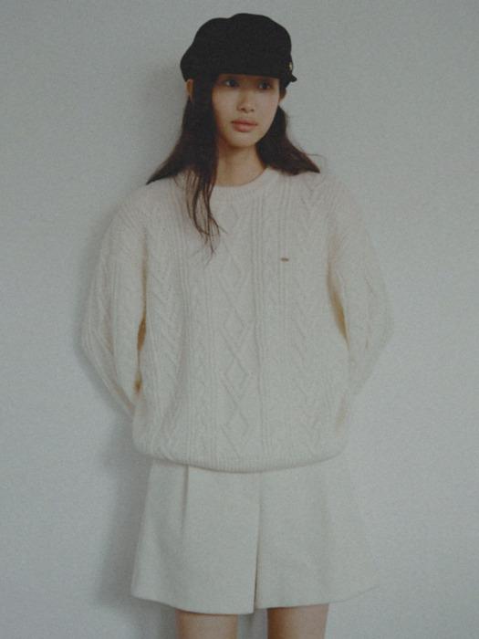 NUNU CORDUROY SHORTS_IVORY