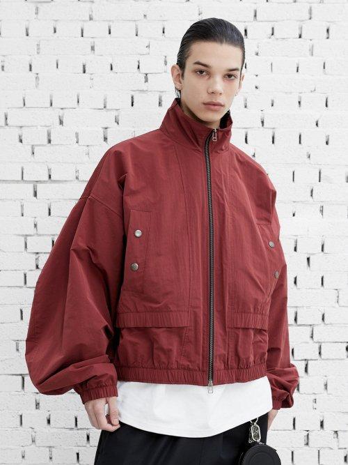 CREW TRACK JUMPER Red