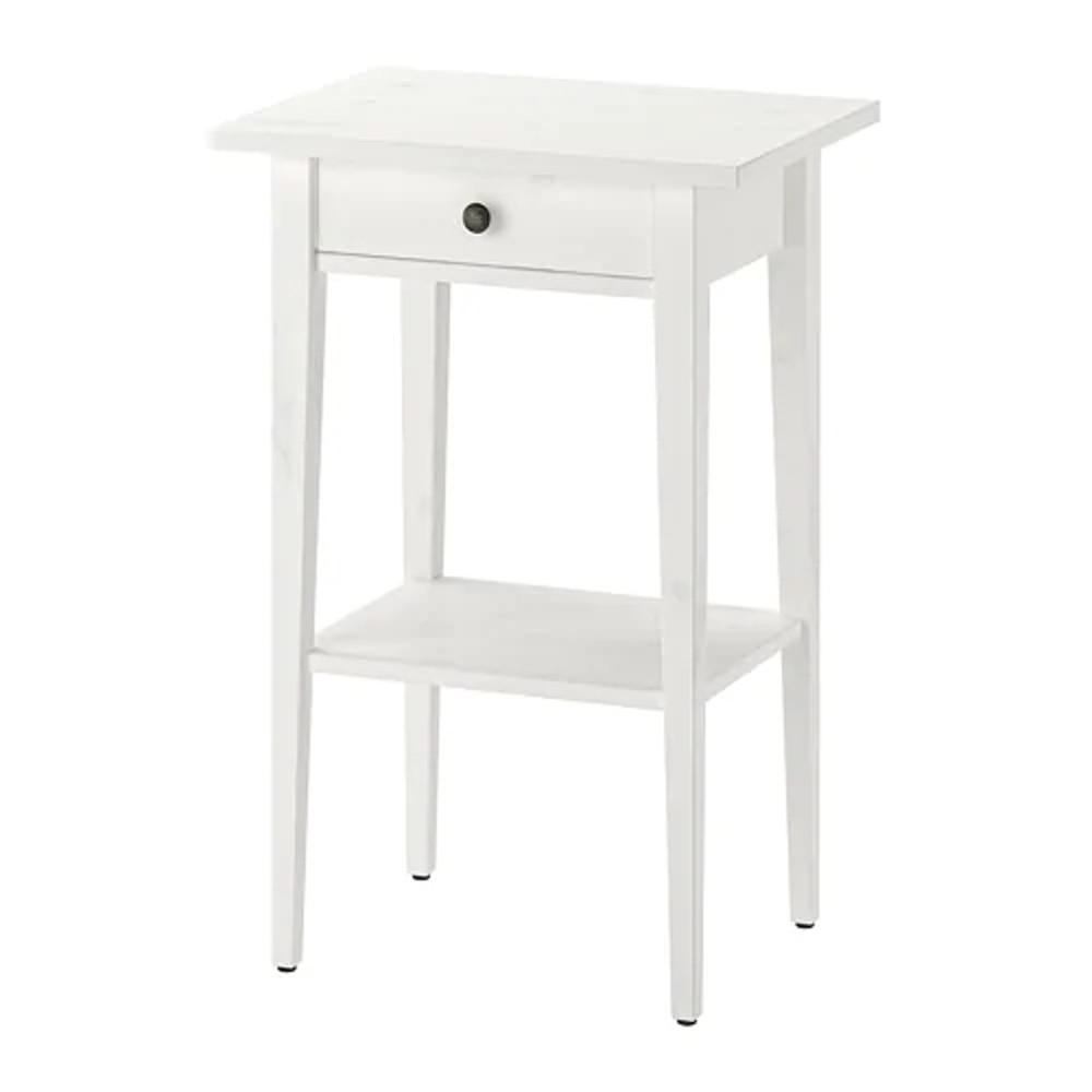 이케아 HEMNES 헴네스 침대협탁, 화이트 스테인 (103.540.91)