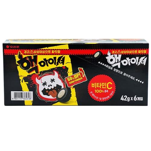 오리온 핵아이셔 42g x 6개