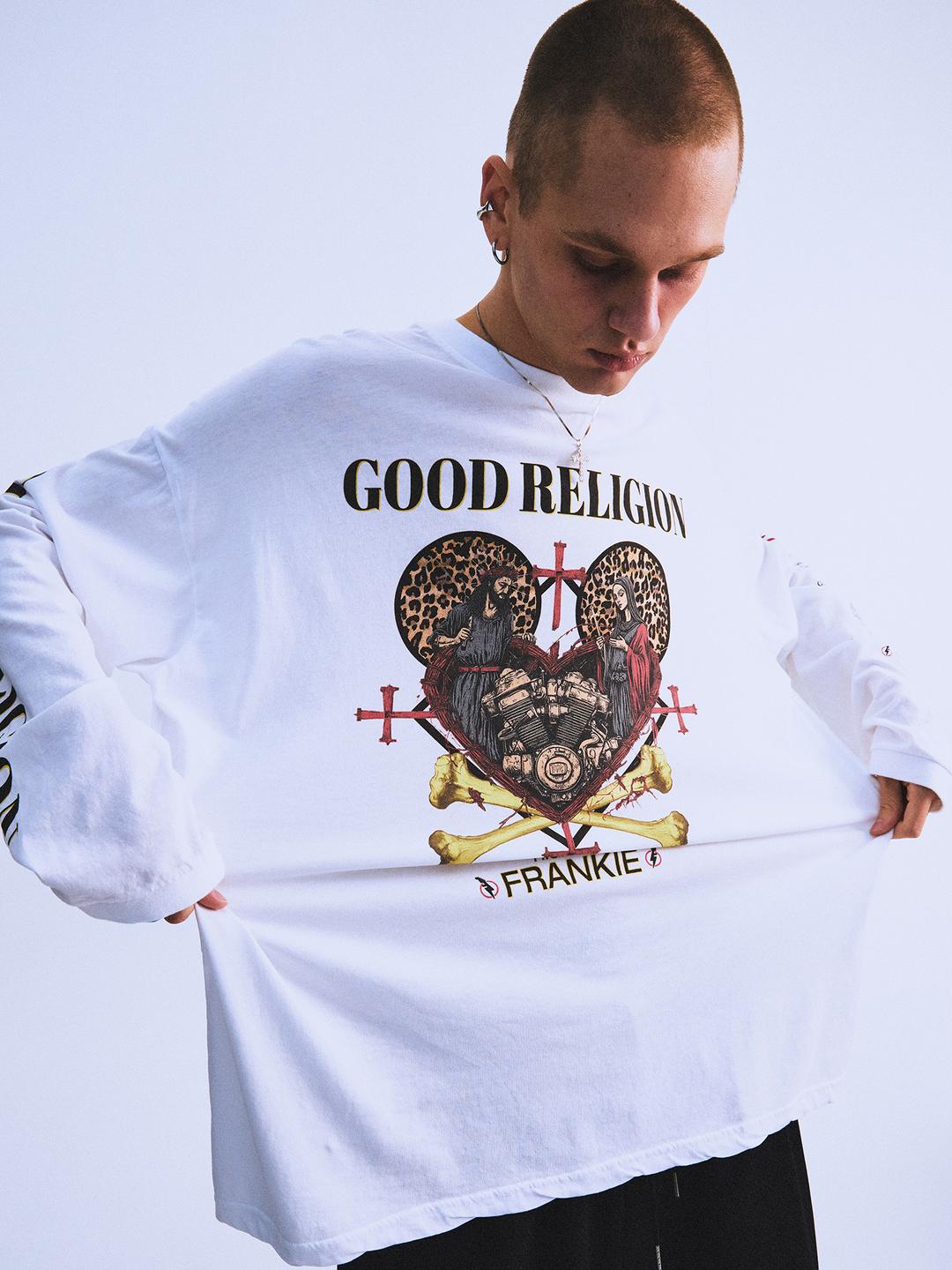 Good Religion Long Sleeve White