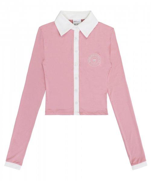 로렐 클래식 아쿠아 셔츠 - 핑크