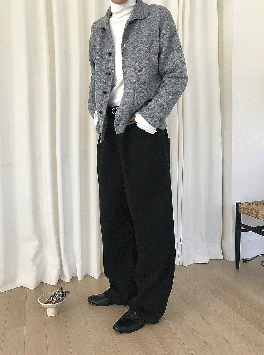 double-sided tuck pants (cotton ver.)