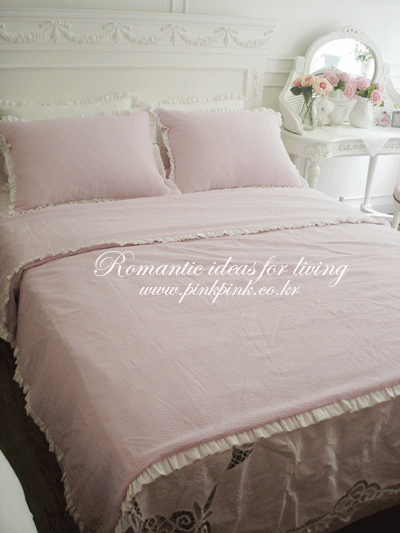 <여름세일>핑크 에이드 리플 침구-30% 코튼 100% 원단으로 제작했어요. 키즈라인 추가됬어요.