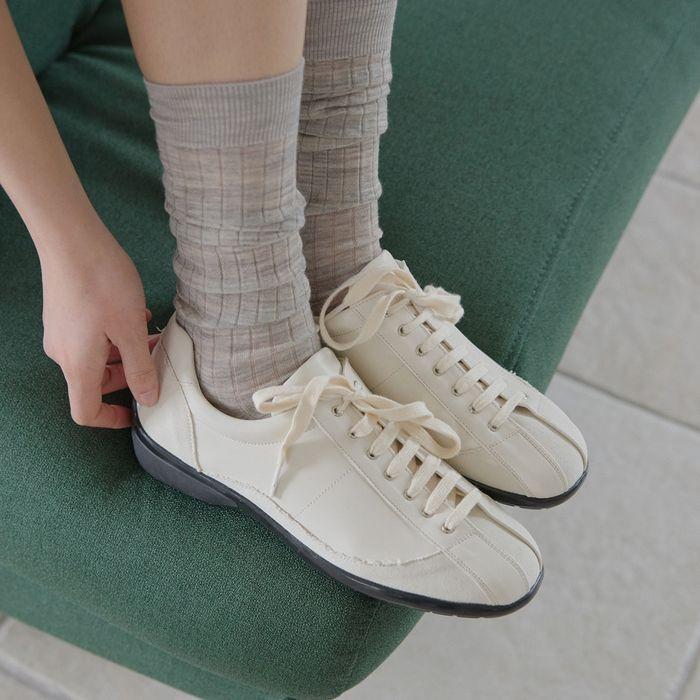 VINTAGE RACING LOW-TOP SNEAKERS (2 COLORS)