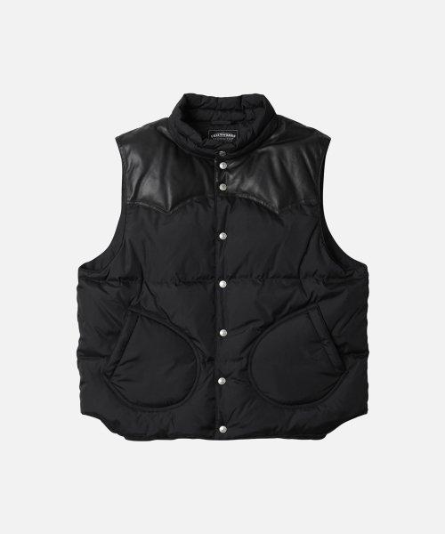 MOUNTAIN DOWN VEST _ BLACK