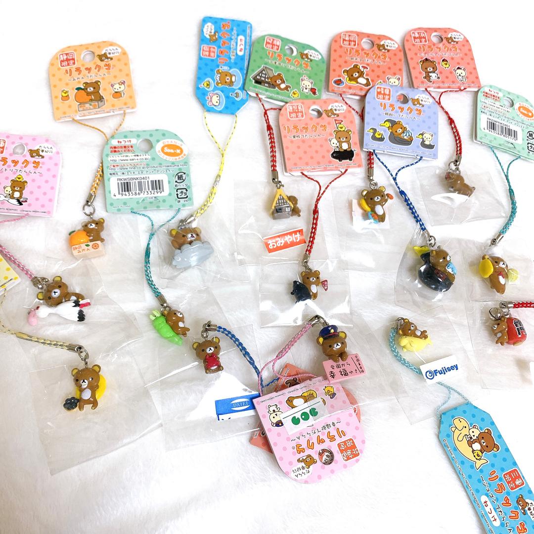 고전 리락쿠마 스트랩 15종