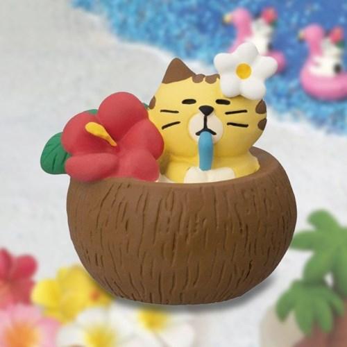 concombre 고양이 코코넛쥬스