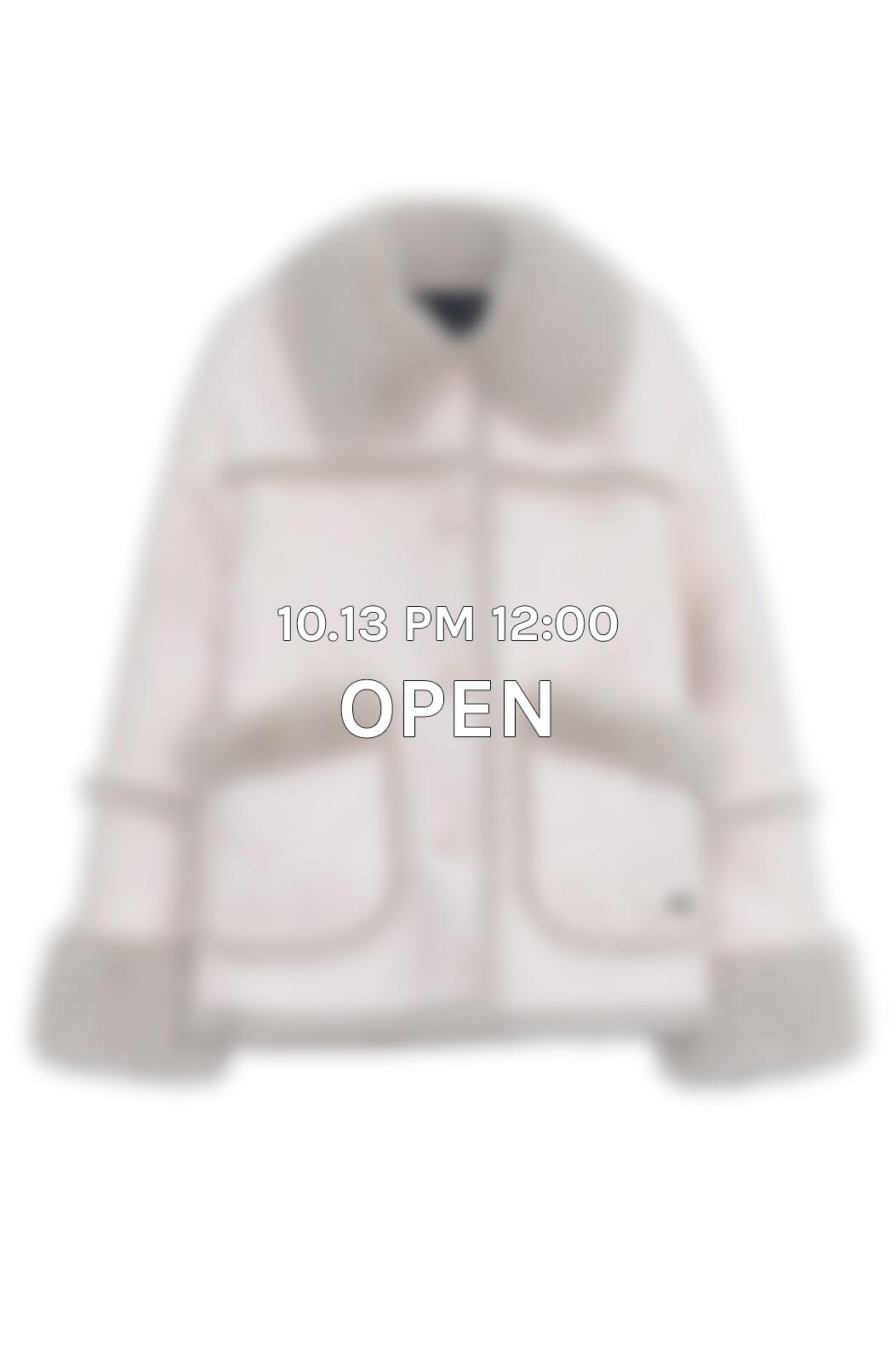 Shearing mustang jacket (Pink)