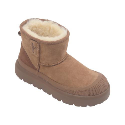 어덜트 클래식 플러스 미니부츠 브라운