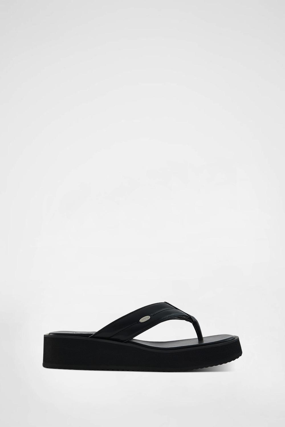 LEATHER PLATFORM FLIP-FLOP