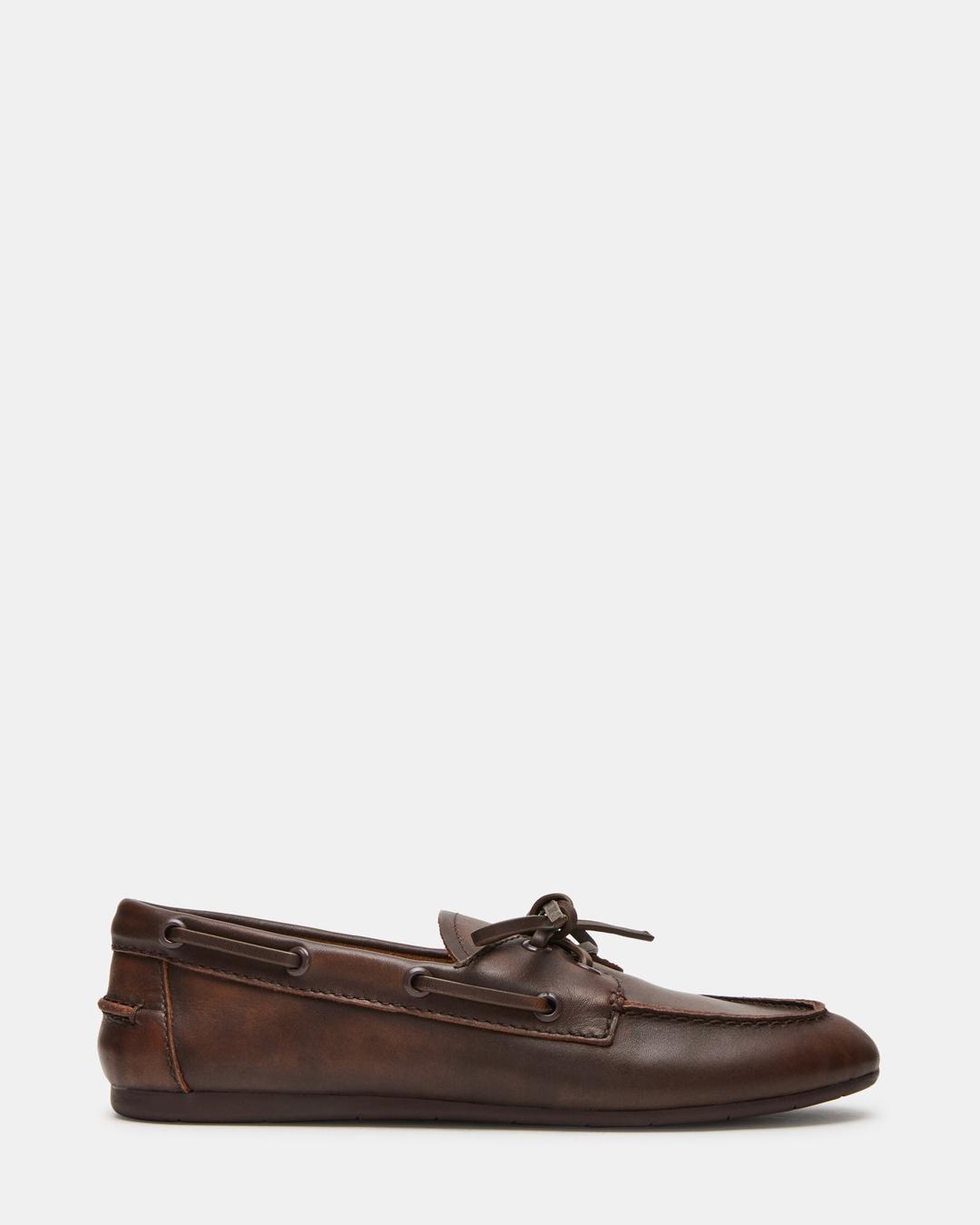 SAG BROWN LEATHER - BROWN LEATHER / 6 / 207