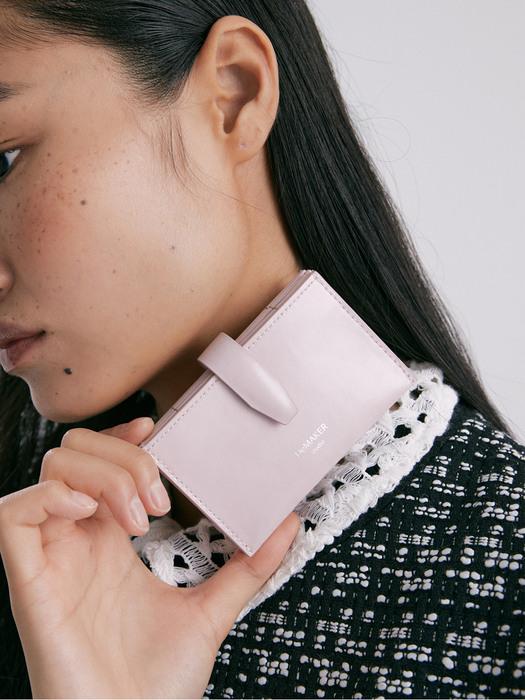 Folding wallet-soft pink