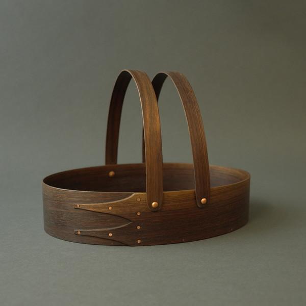 Two Handle Basket_Walnut