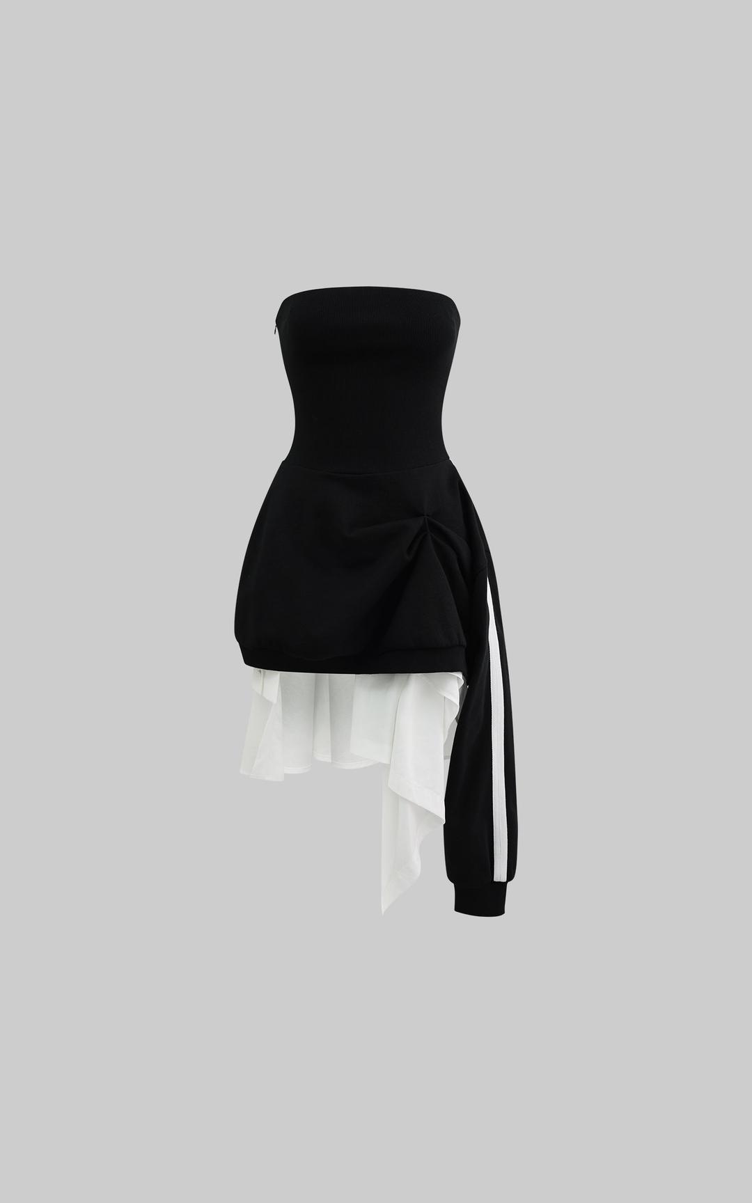 WARDEN EDGE Asymmetric Tube Dress