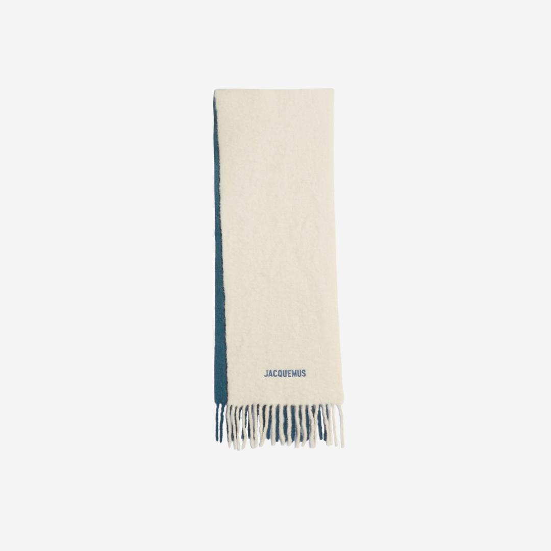 Jacquemus L'echarpe Moisson Gradient Scarf Multi Navy