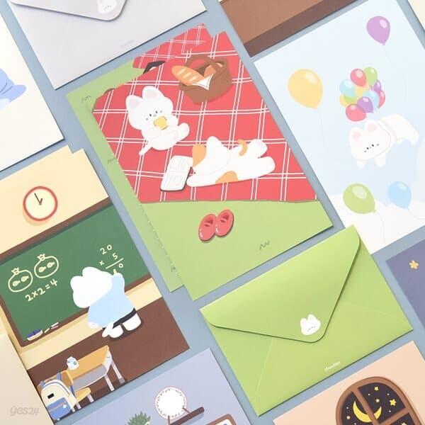 구름이의 일상 편지지 - 예스24