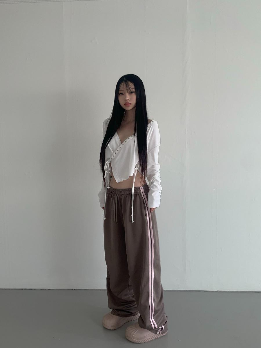 august track pants(2 color)