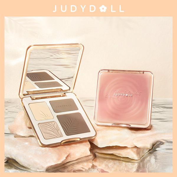 2 IN 1 Highlighter Contour Palette