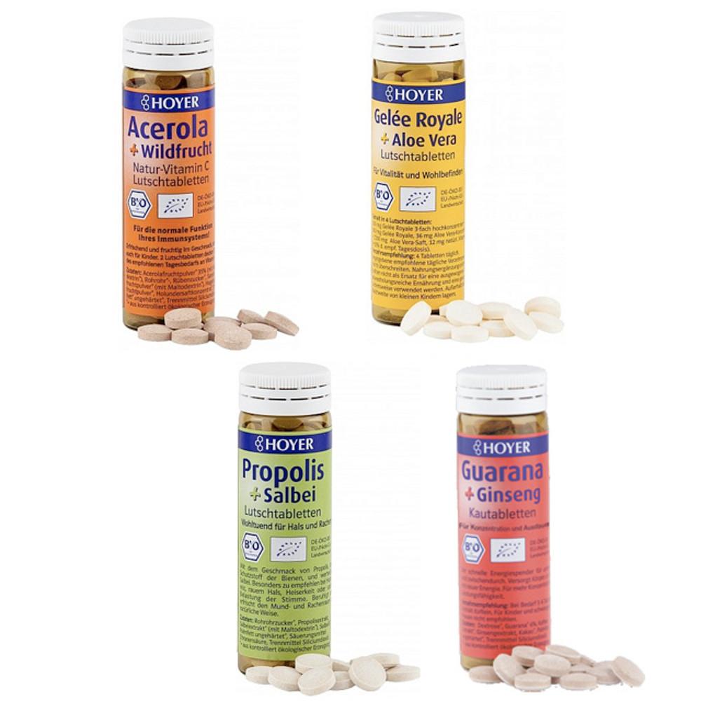 호야 캔디 4종 프로폴리스, 로얄젤리, 아세로라, 구아라나 [원산지:독일]