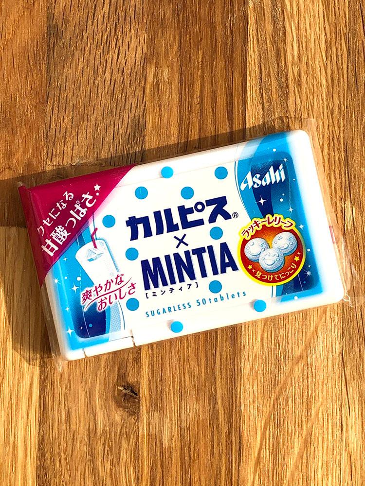 [ 아사히 ] 민티아 ﻿칼피스 외 6종 / 일본 사탕 [원산지:일본]