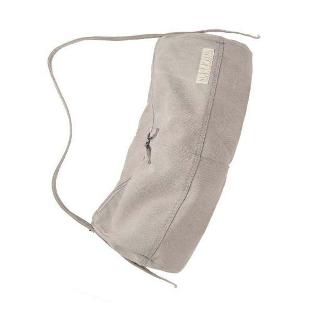 스컬프터 빈티지 캔버스 더플백 페일 그레이