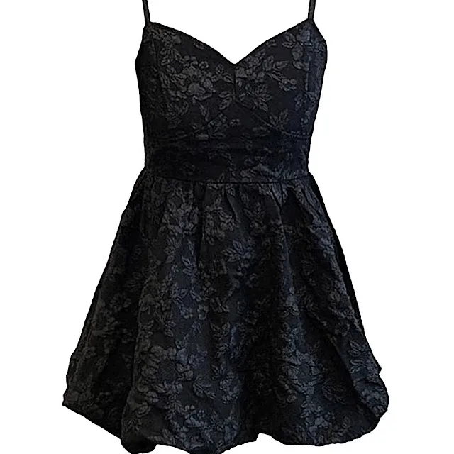 브이넥 플라워 레이스 뷔스티에 원피스