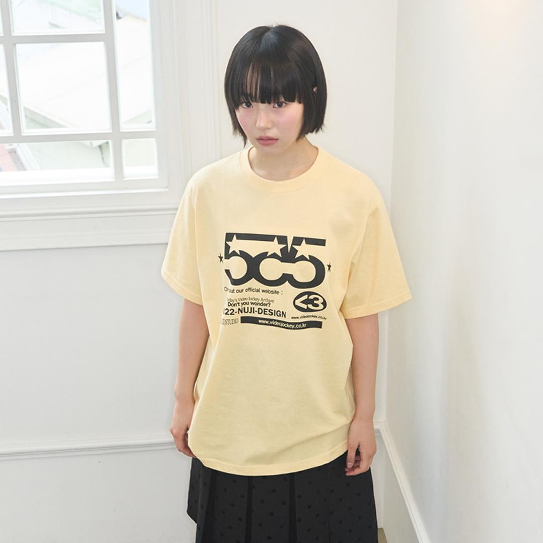 GOGOGO T-SHIRTS [YELLOW]