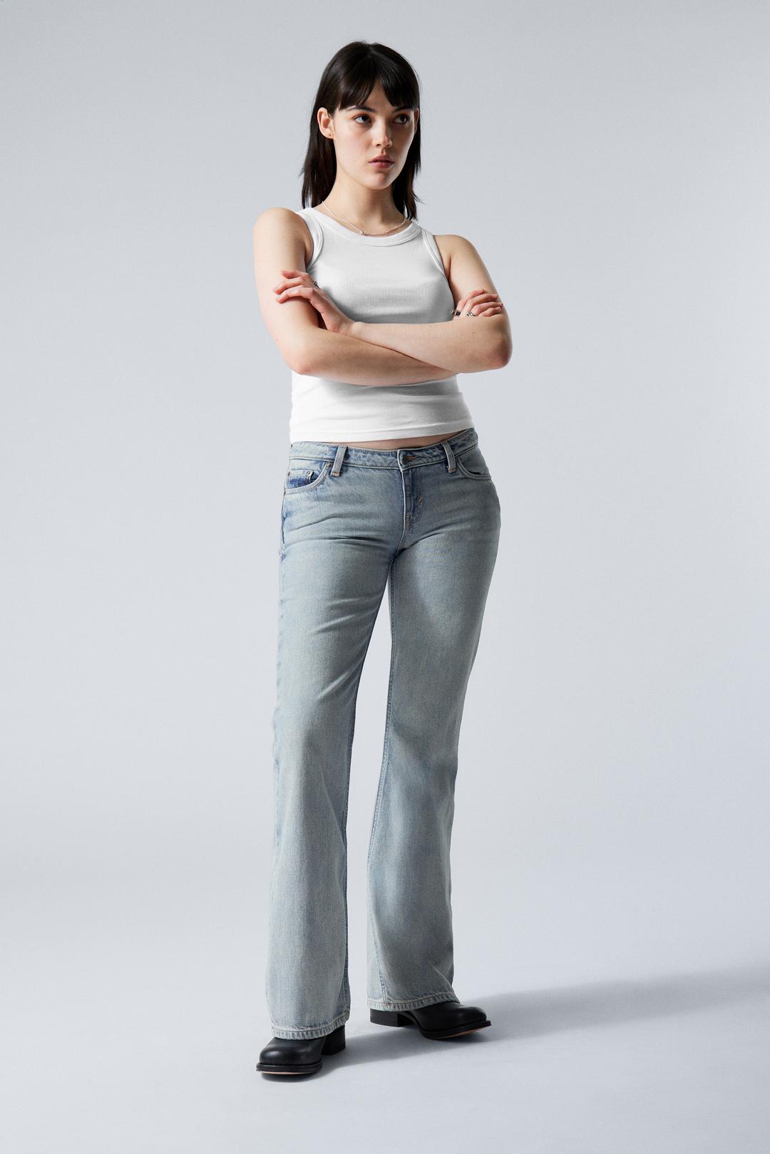 Nova Low Rise Slim Bootcut Leg Jeans