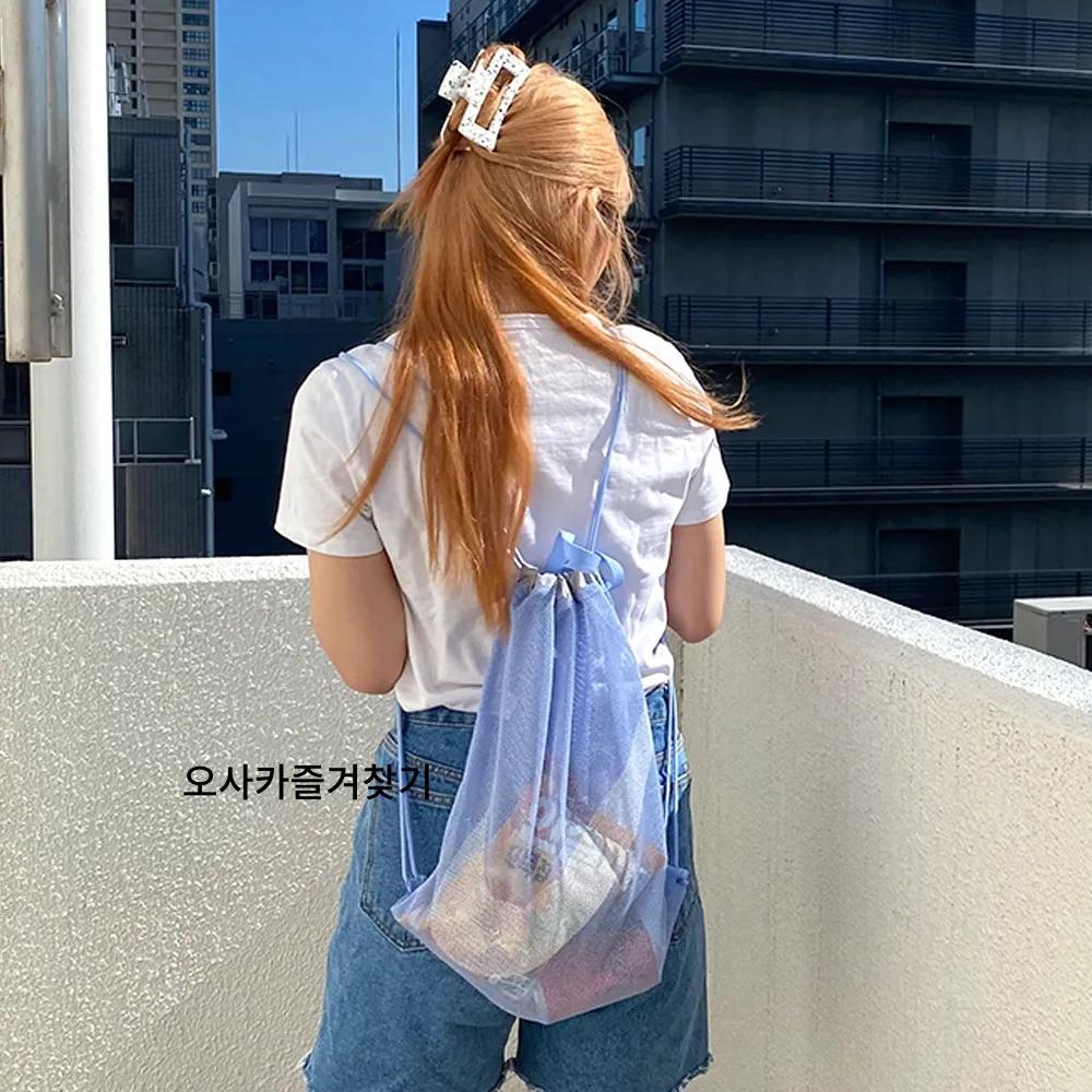 [단독특가/무료배송] 나이키 메쉬 드로우 스트링 백 수영 가방 1994016 [오직크로켓]