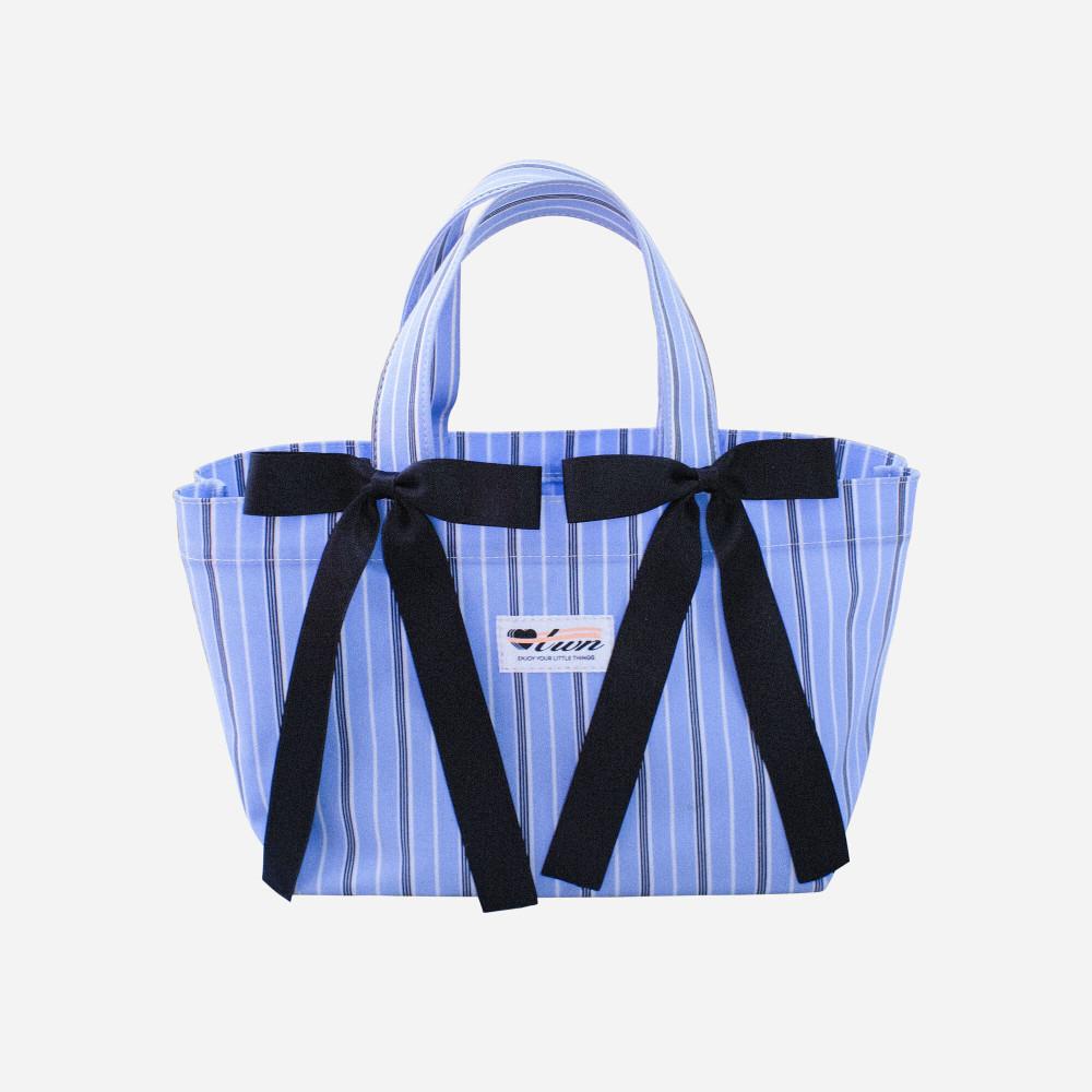 Twin ribbon bag - Stripe
