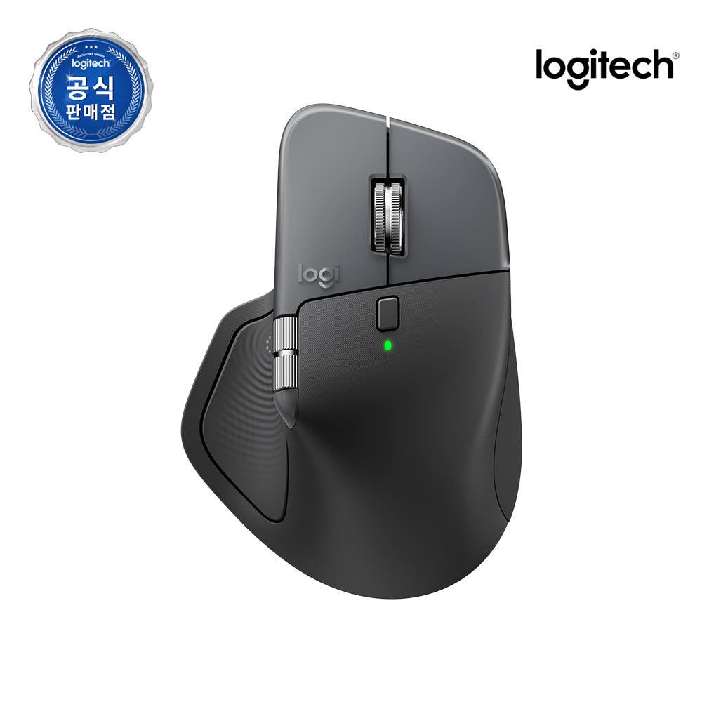 [10/2 입고 및 순차출고] 로지텍코리아 공식 MX Master 4 무선 마우스 그라파이트 