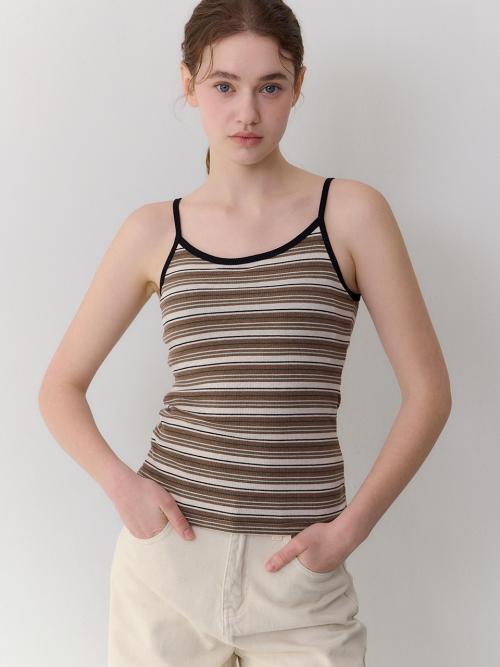 레나 스트라이프 캐미솔 브라탑 3colors