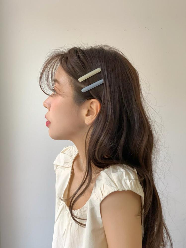 프랑스핀 동글스틱 앞머리핀 미니 헤어핀