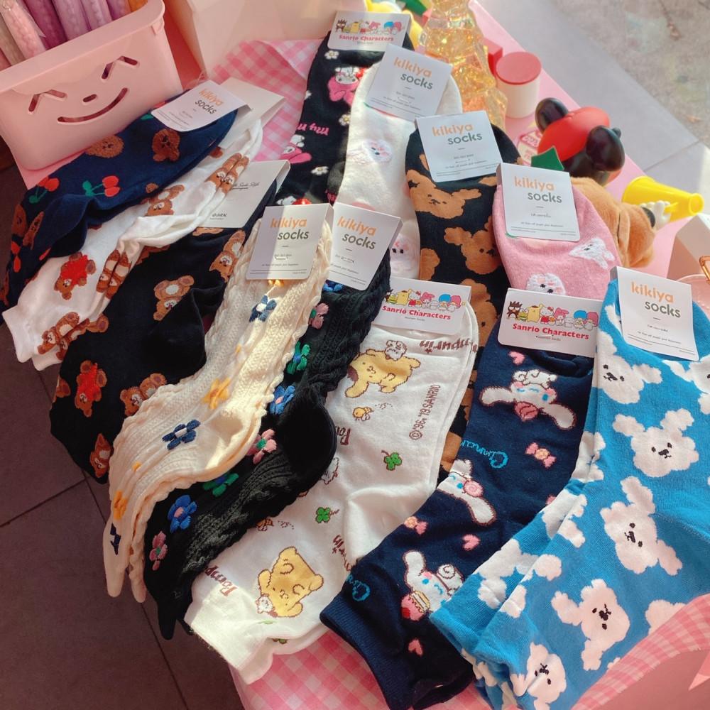캐릭터 양말 모음 / 귀여운 예쁜 양말 / 멜로우피치