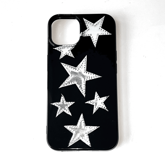 y2k star print case  ˚✧₊ ( 아이폰14 입고 / 키치무드 / 별 폰케이스 / 아이폰케이스 )