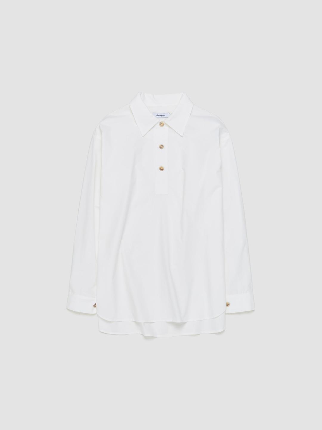 Gimaguas - Claude Shirt in White - CLAUDE-SS25