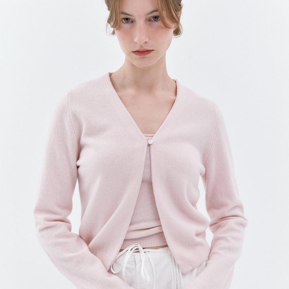 [7차] Phoebe Bolero cardigan (Baby Pink)